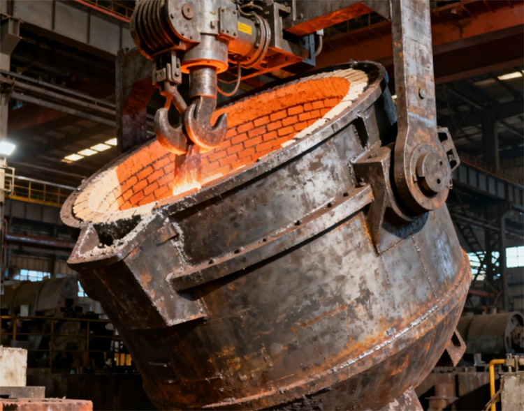 Tiltable Iron Water Ladle 